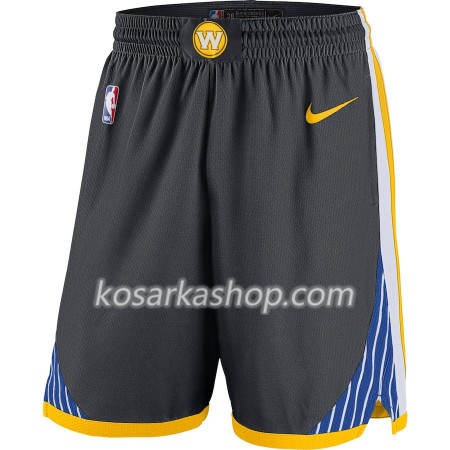 Golden State Warriors Muška Kratke hlače Siva Nike 2018-19 Swingman